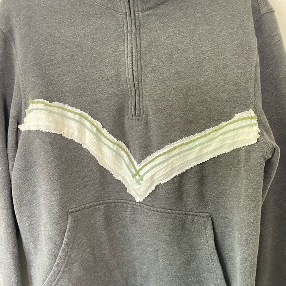 Madam P. Upcycled Vintage Chenille Sweatshirt sz. M #YY - Picture 4 of 10